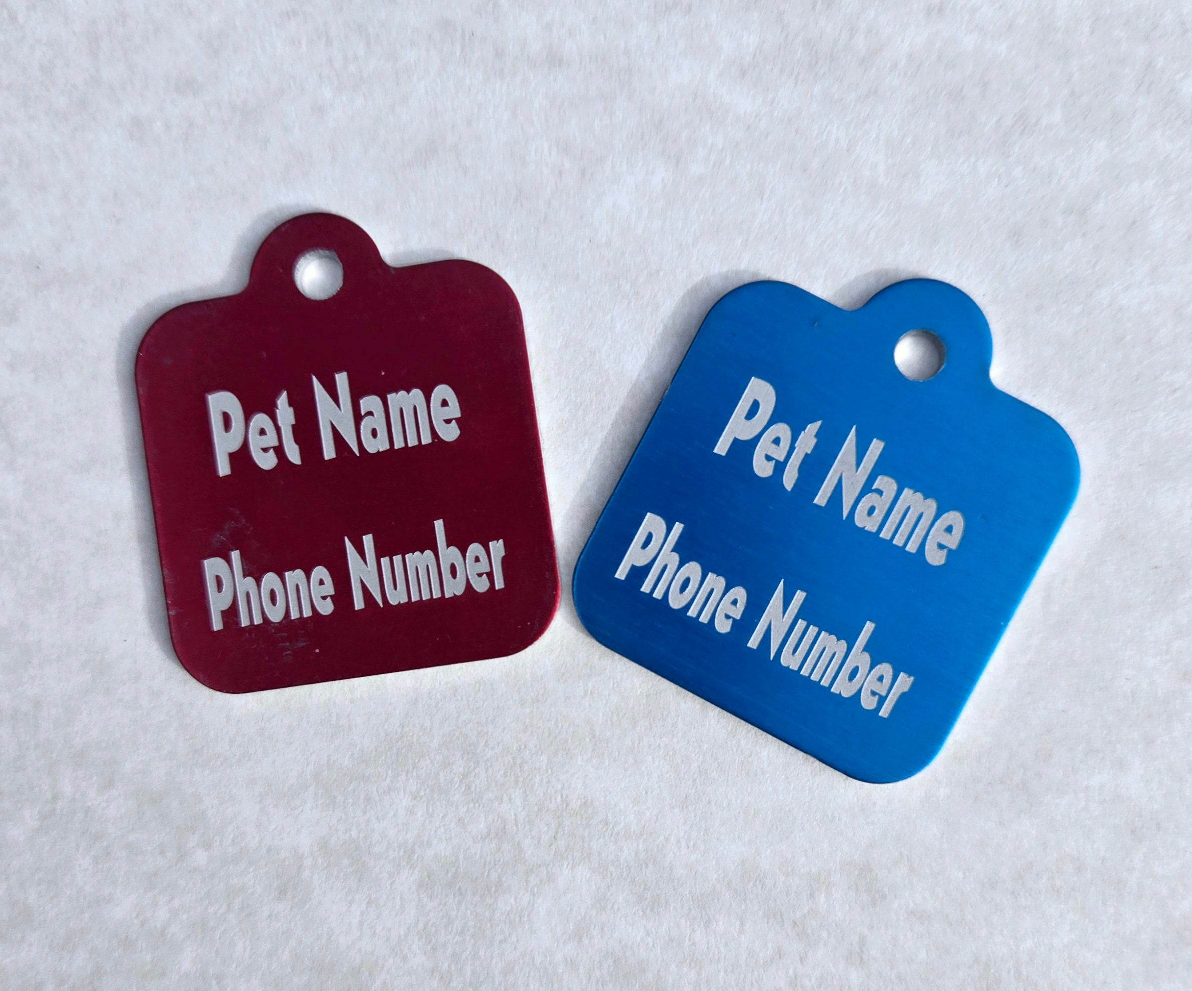 Personalized Square Tags
