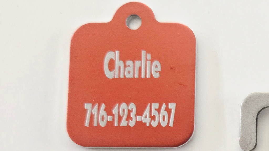 Personalized Square Tags